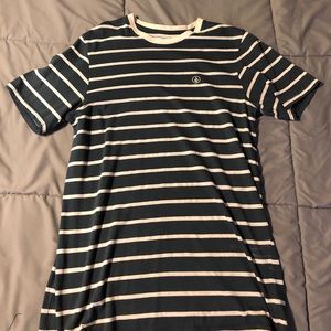 Volcom striped shirt size small